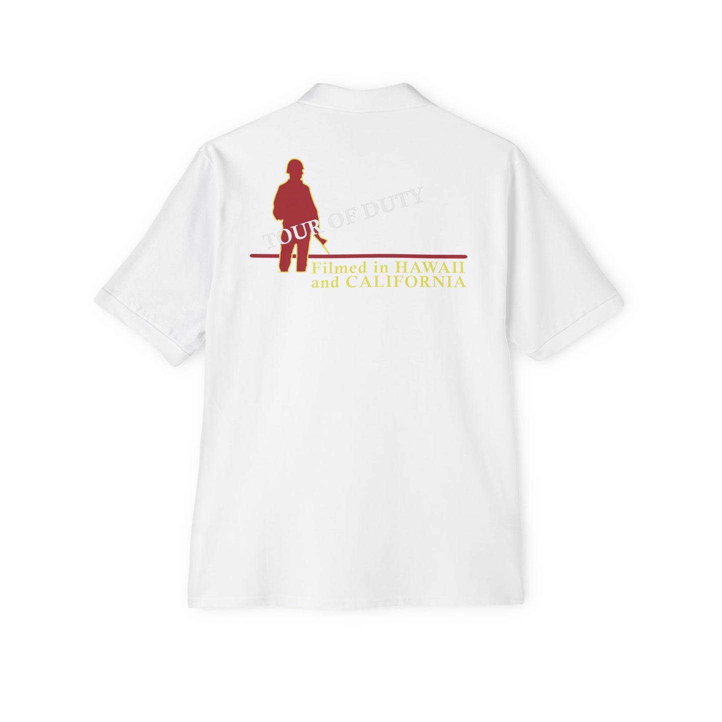 Men's Casual Piqué Polo - Tour Of Duty