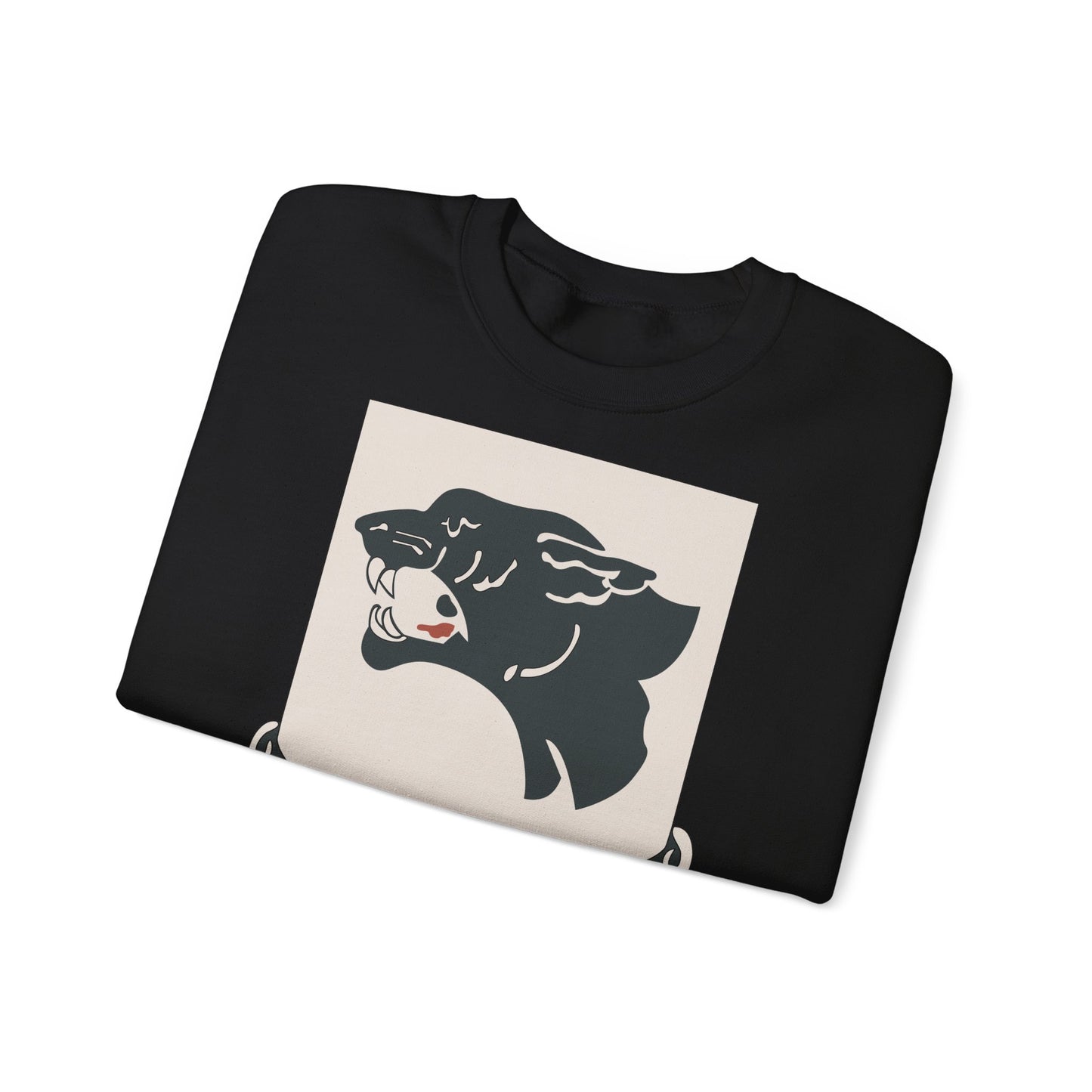 Crewneck Sweatshirt - Army - 761st Tank Battalion - Black Panthers wo Txt