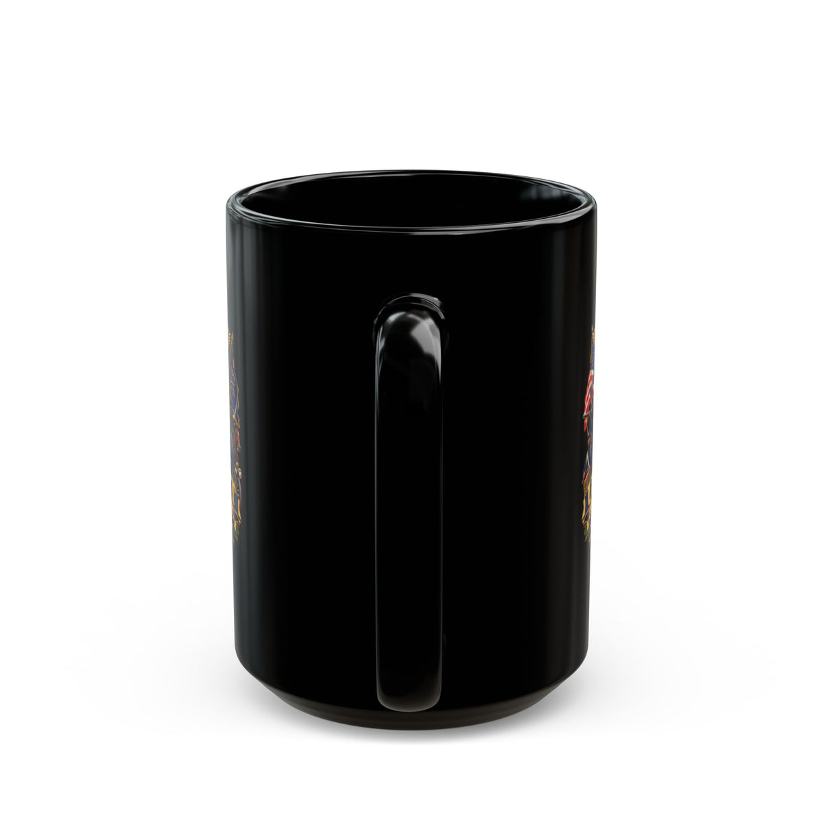 Black Mug  (15oz) - United States Colored Troops (USCT) - Civil War - 3D - Enhanced
