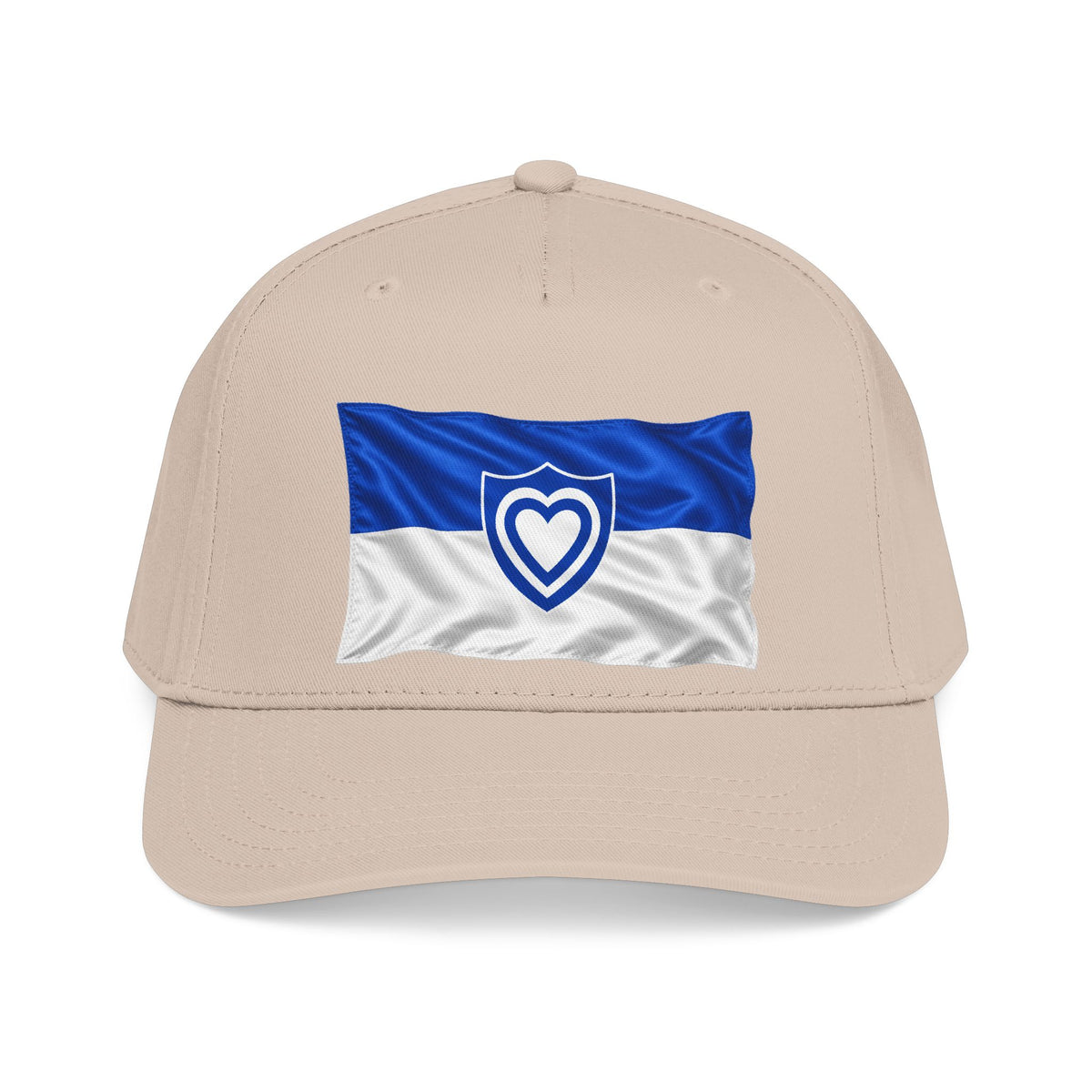Mid Profile Baseball Cap - Army - XXIV Corps Flag - Waving - without Text - 3D - Transparent