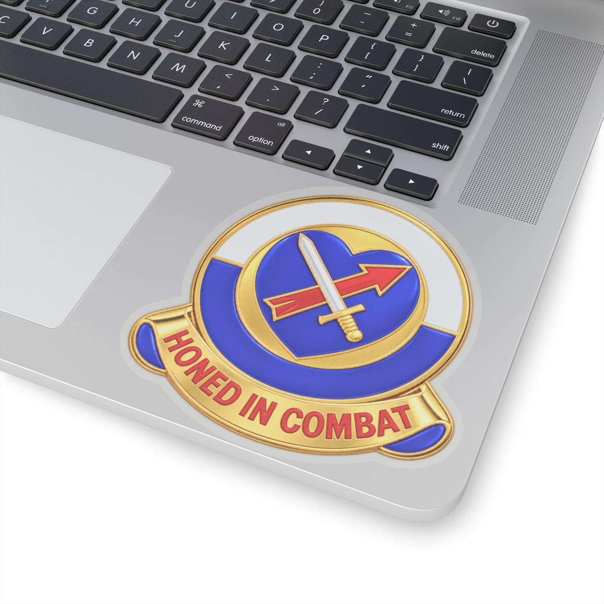 Kiss-Cut Stickers - Army - XXIV Corps - DUI without Text - 3D - Transparent