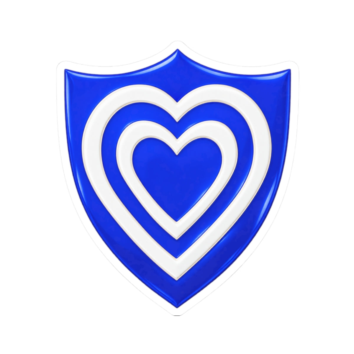 Kiss-Cut Stickers - Army - XXIV Corps - SSI without Text - 3D - Transparent