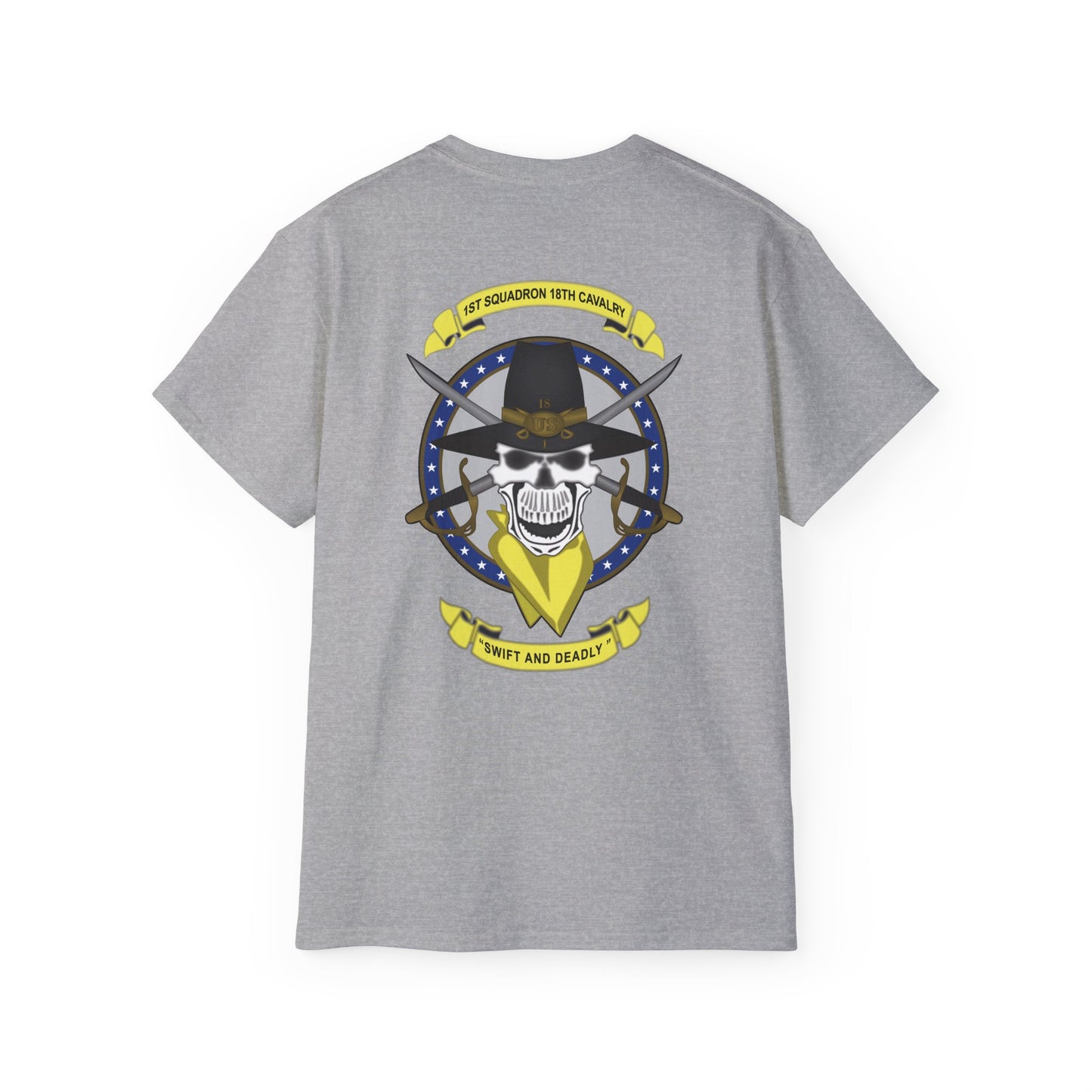 Unisex Ultra Cotton Tee - 1st Squadron, 18th Cavalry X 300