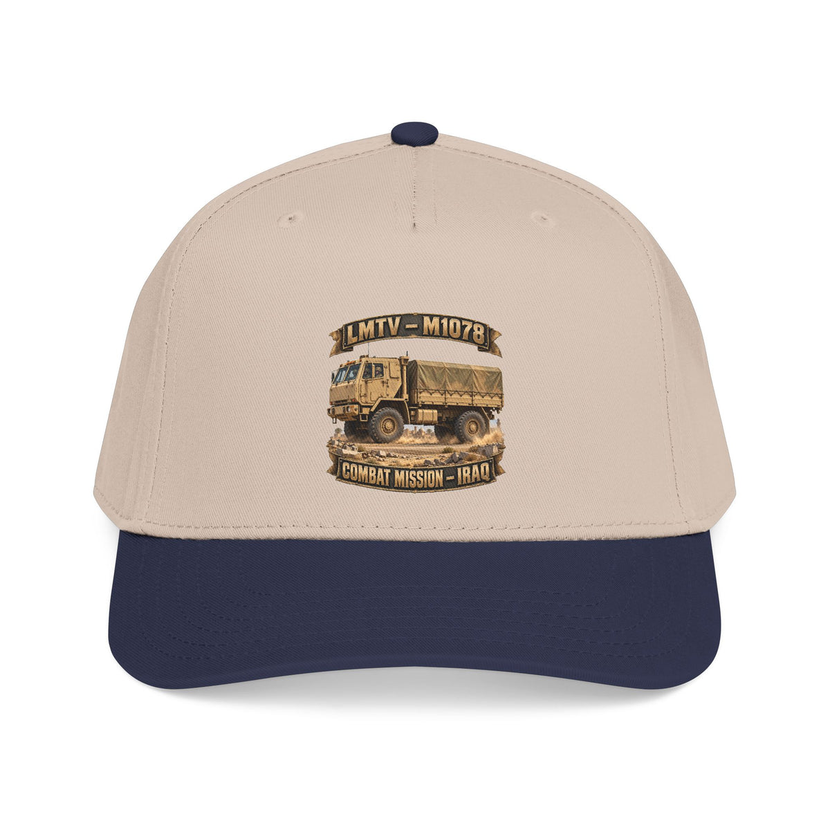 Mid Profile Baseball Cap - Army - LMTV - 1078 - Combat Mission - Iraq - 3D - Enhanced