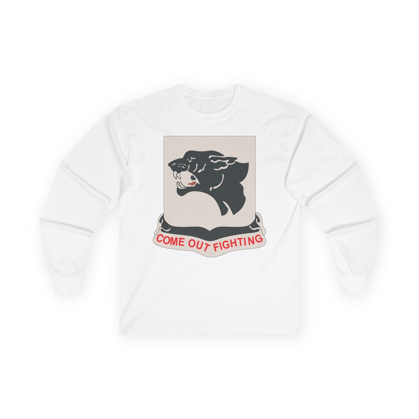 Long Sleeve Tee - Army - 761st Tank Battalion - Black Panthers wo Txt