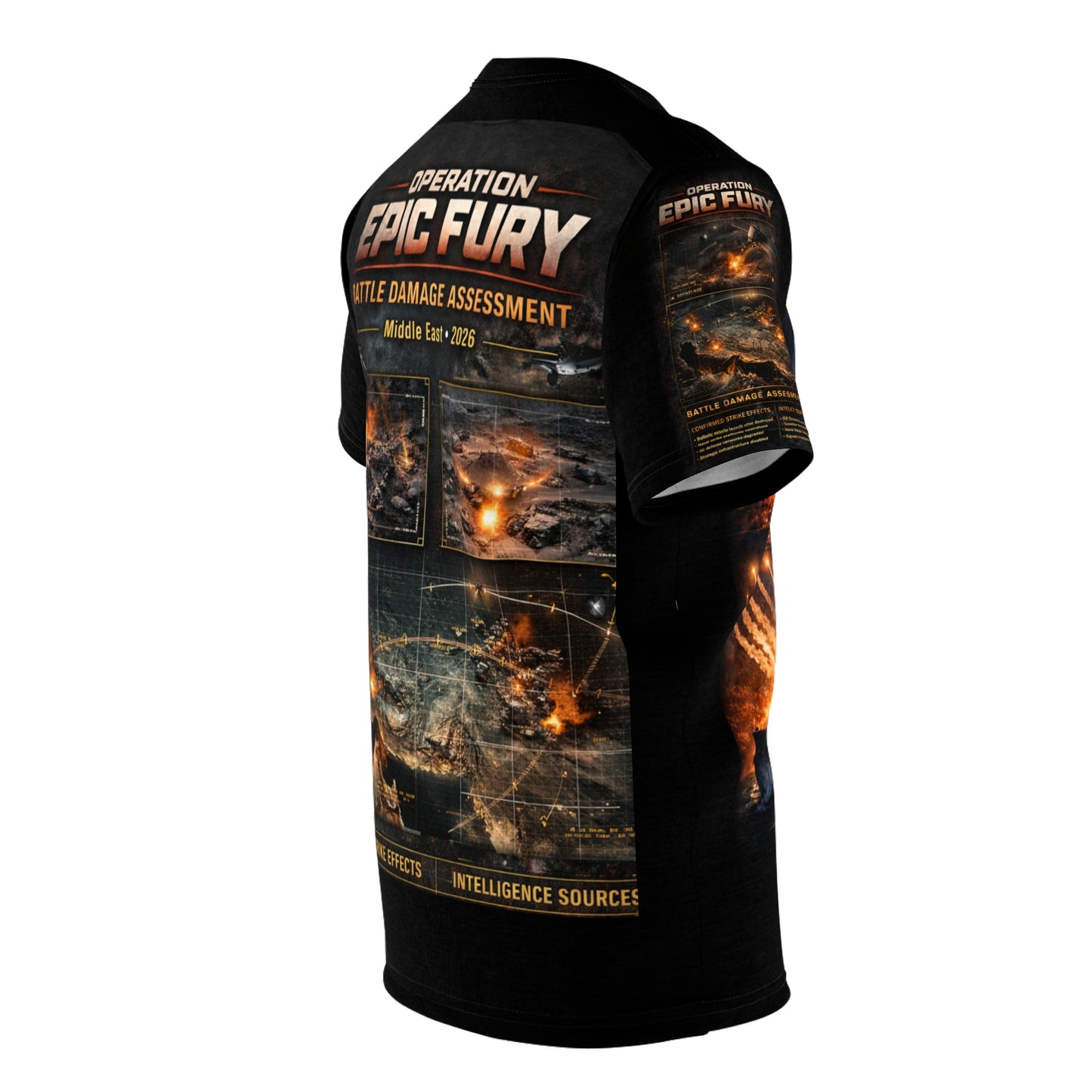 Operation EPIC FURY Tribute Tee — US Strike Against Iran Strategic Strike Campaign