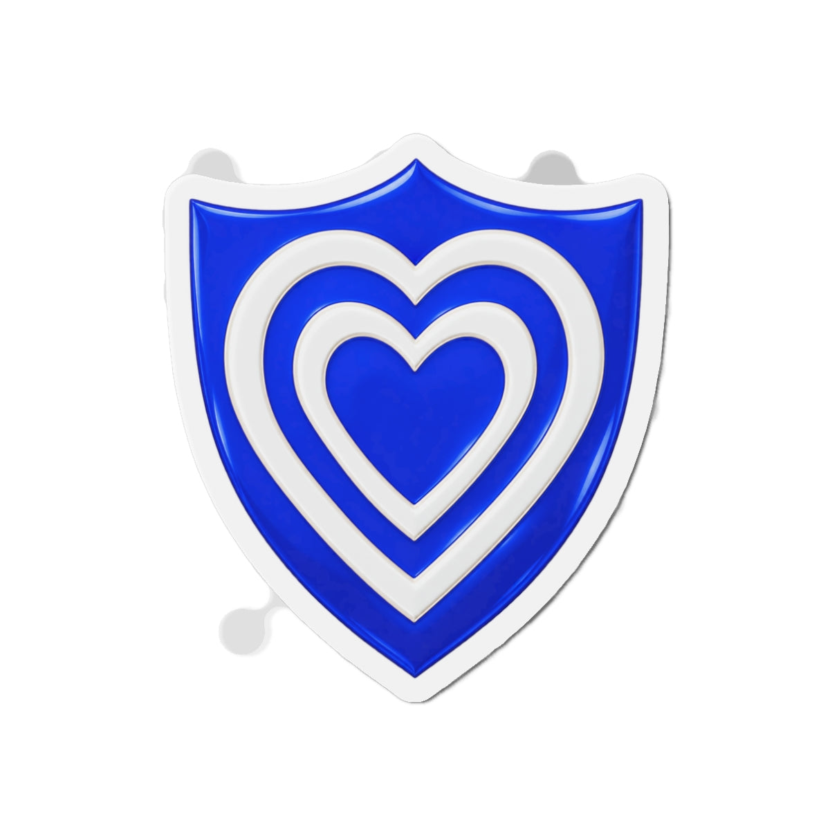 Die-Cut Magnets — Army - XXIV Corps - SSI without Text - 3D - Transparent