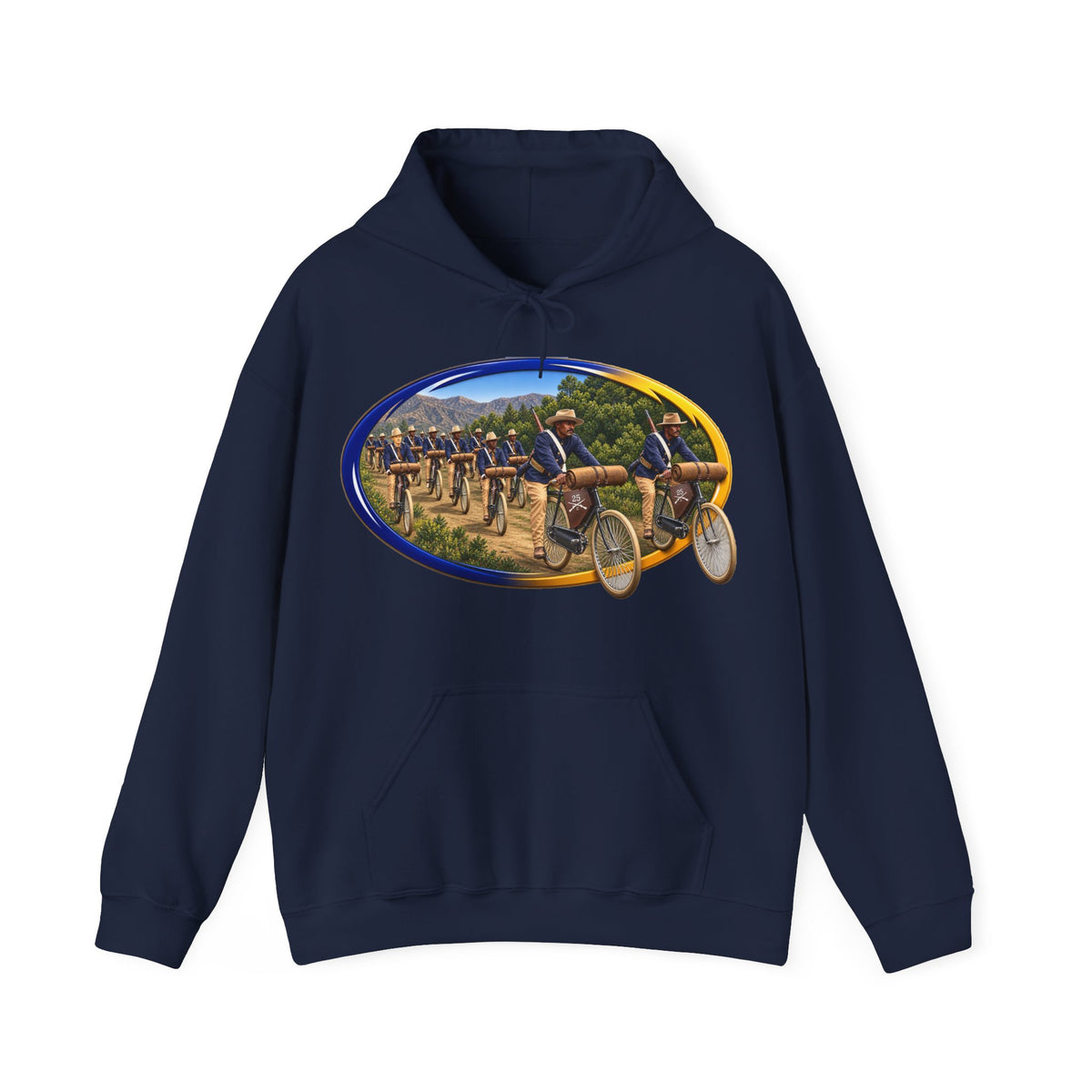 Hoodie — CIrcle Riders - 3D - Enhanced