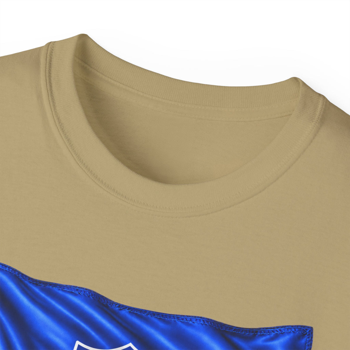 Unisex Ultra Cotton Tee - Army - XXIV Corps Flag - Waving - Ribbons - Vietnam War - 3D - Transparent
