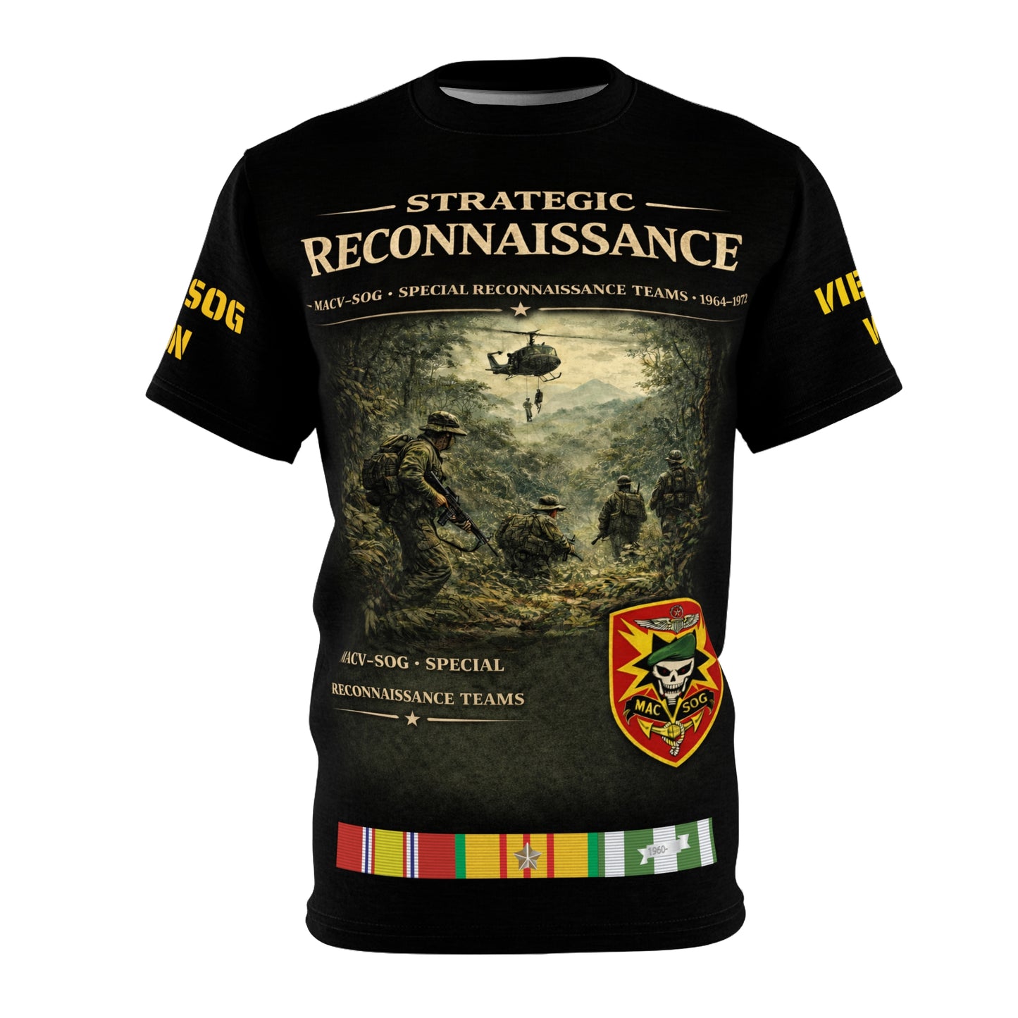 Vietnam MACV-SOG Recon Team All-Over Print Tee