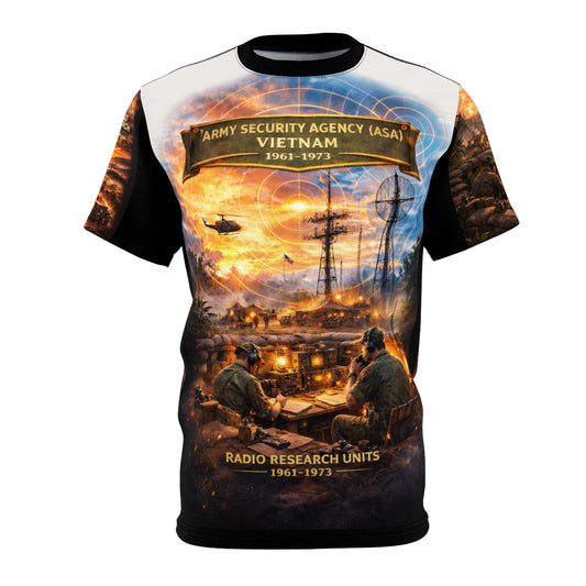 Army Security Agency Vietnam Tribute Tee — "Eyes & Ears of the Army"