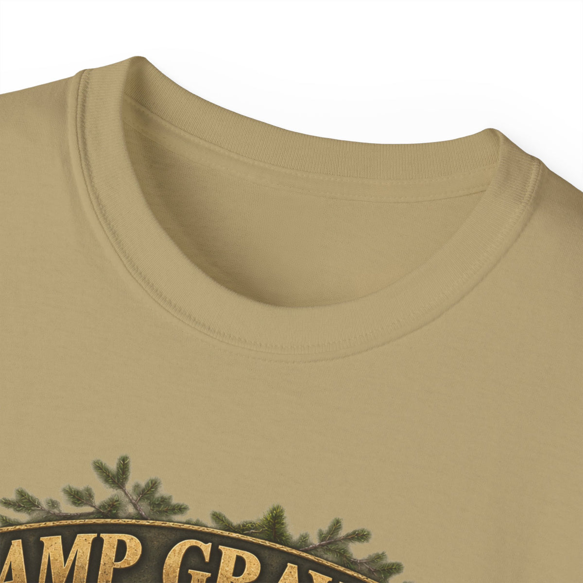 Unisex Ultra Cotton Tee - Camp Grayling, MI - MIARNG - 3D - Enhanced