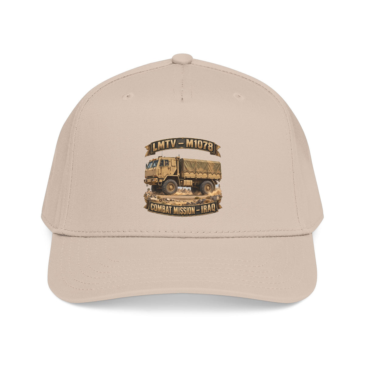 Mid Profile Baseball Cap - Army - LMTV - 1078 - Combat Mission - Iraq - 3D - Enhanced