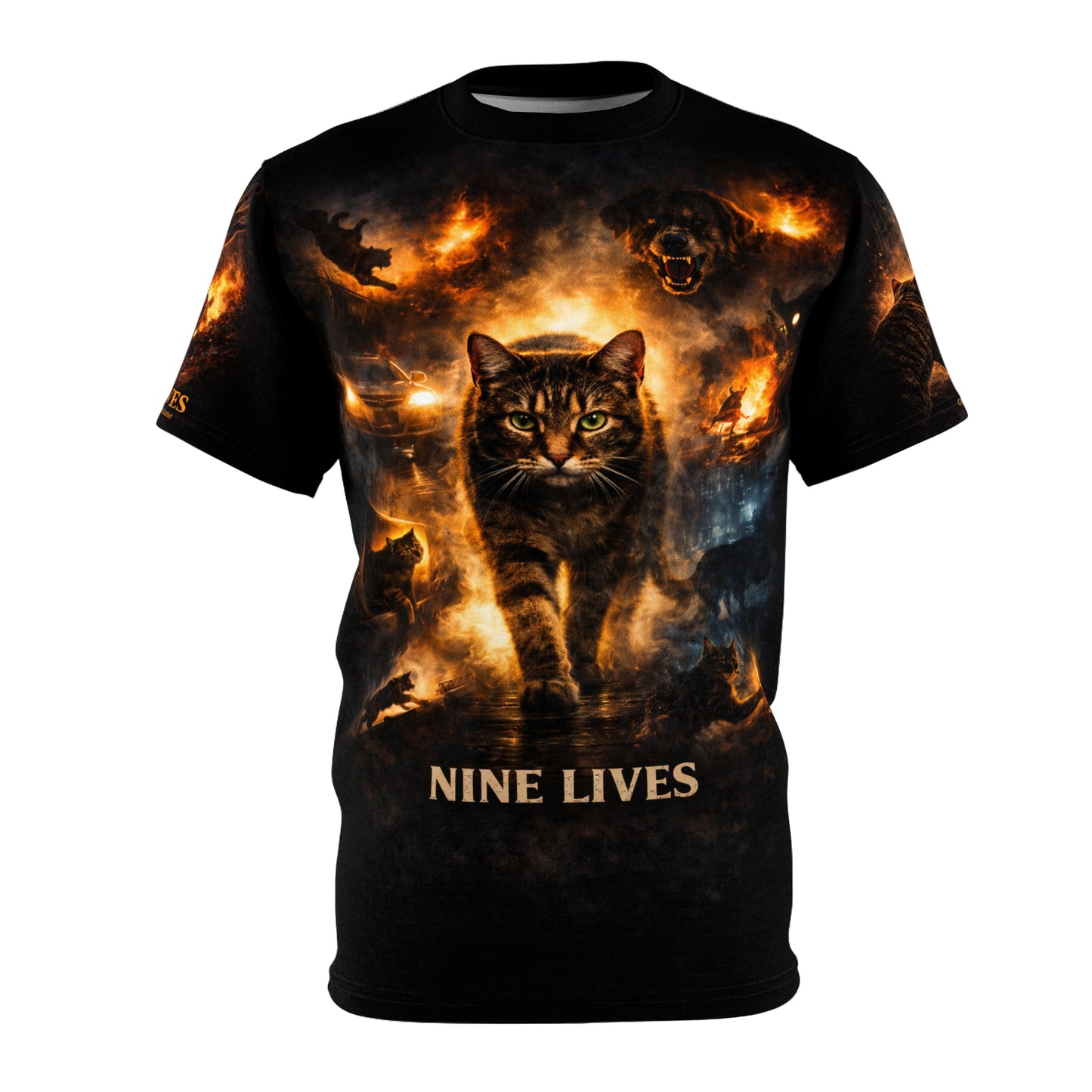 His name was "LUCKY"  Tribute Tee | Curiosity Killed the Cat but Experience Brought Him back