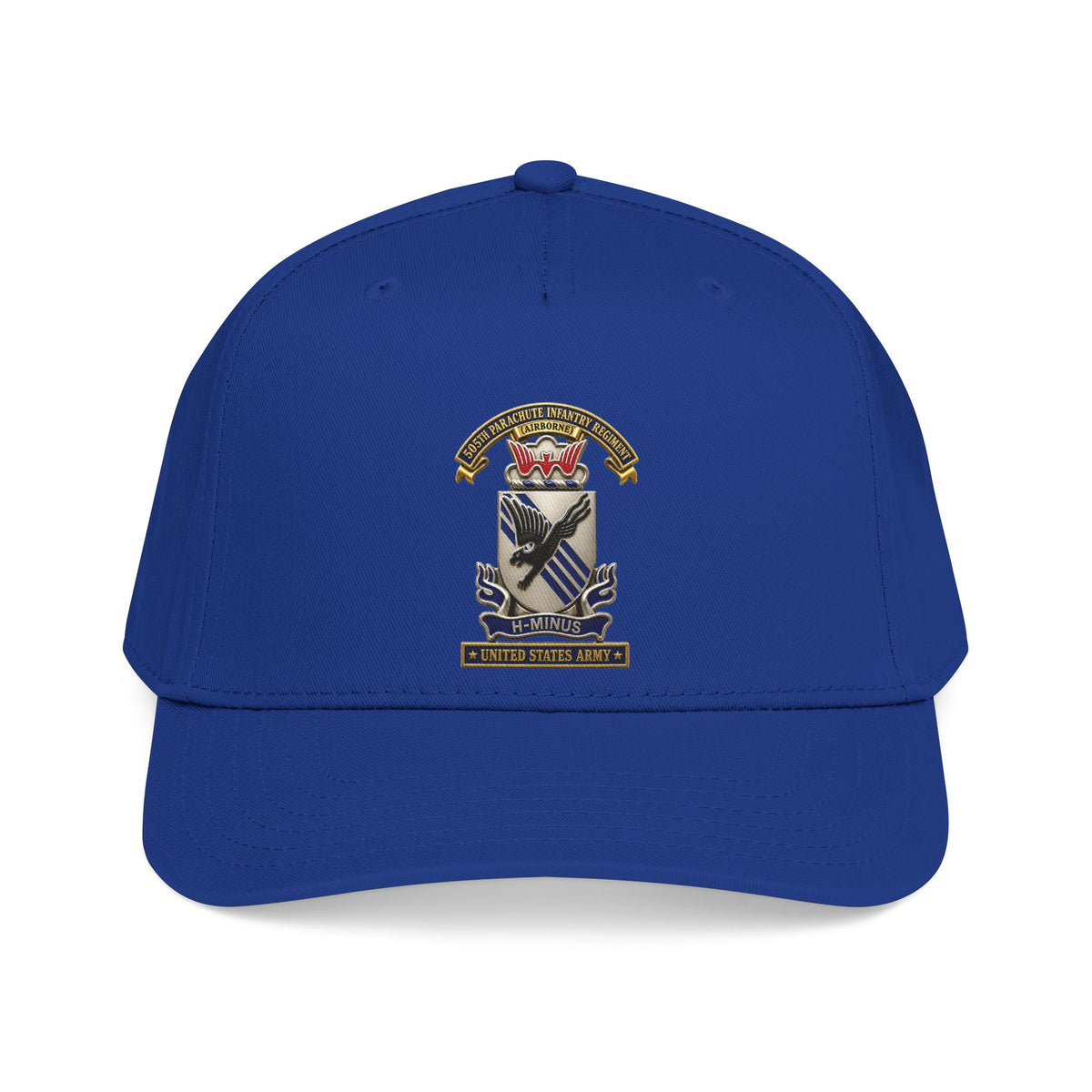 Mid Profile Baseball Cap - Army - 505th Parachute Infantry Regiment (PIR) - DUI - United States Army - 3D - Enhanced