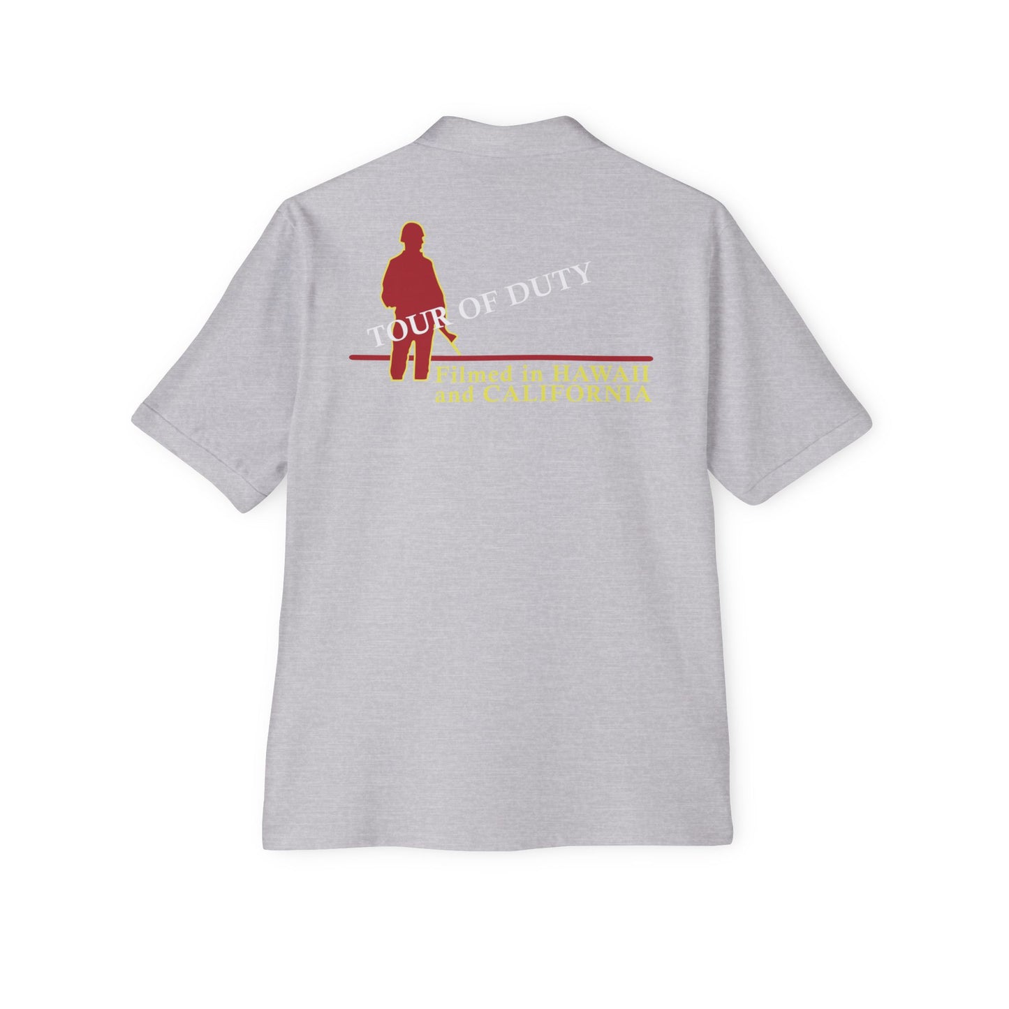 Men's Casual Piqué Polo - Tour Of Duty