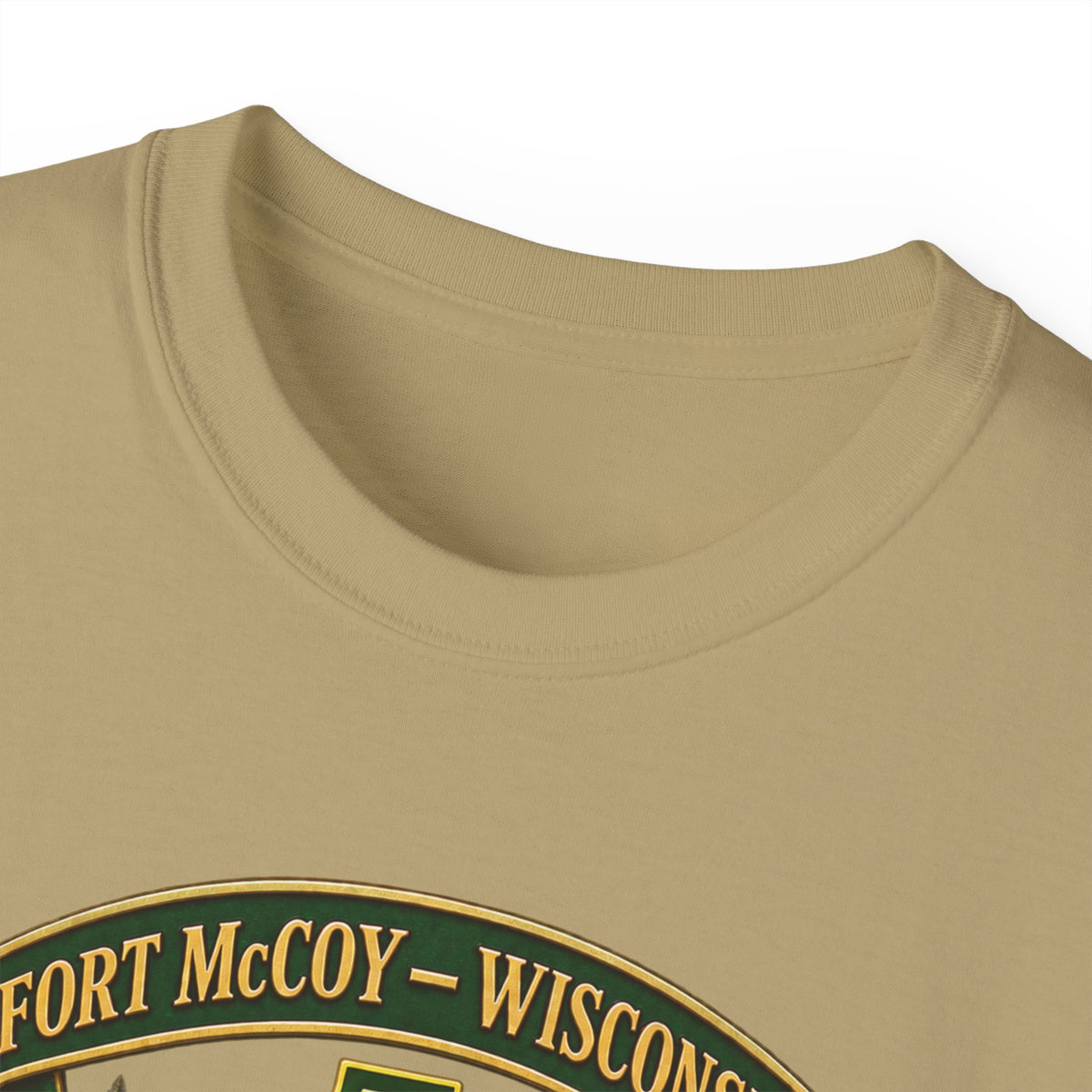 Unisex Ultra Cotton Tee - Fort McCoy, Wisconsin - DUI - Total Force Training Center - 3D - Enhanced