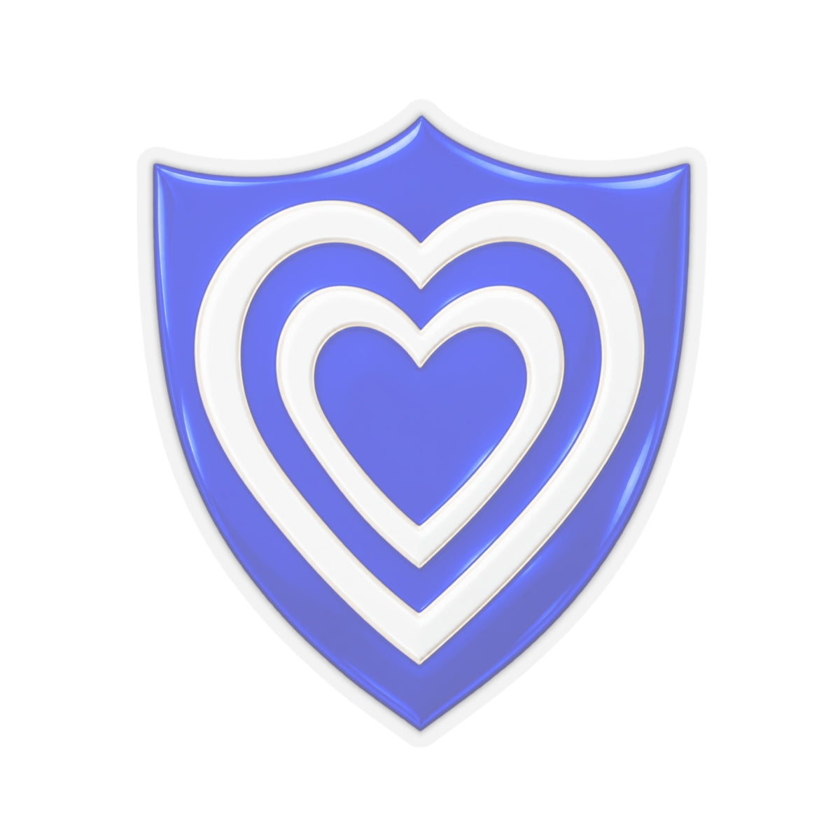 Kiss-Cut Stickers - Army - XXIV Corps - SSI without Text - 3D - Transparent