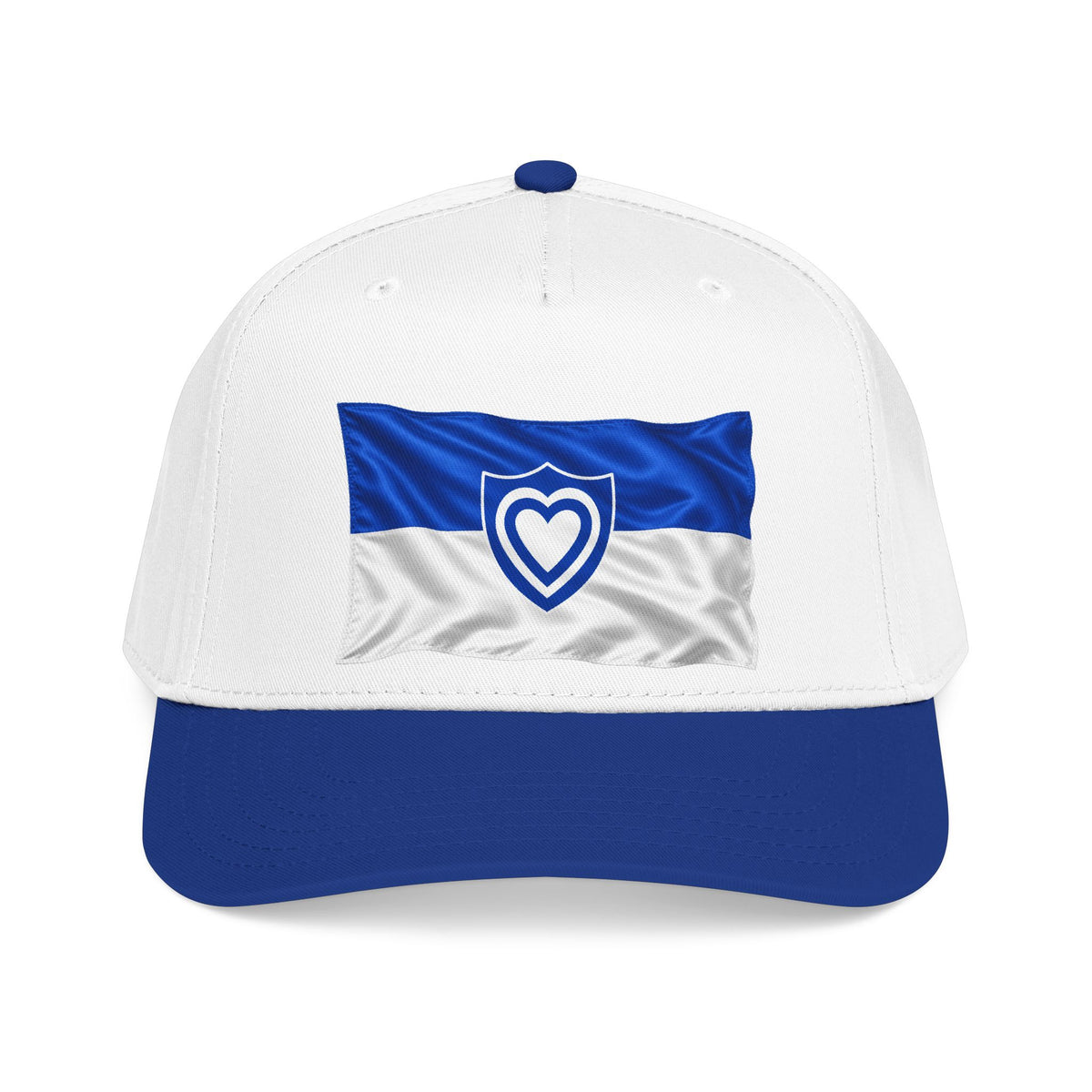 Mid Profile Baseball Cap - Army - XXIV Corps Flag - Waving - without Text - 3D - Transparent
