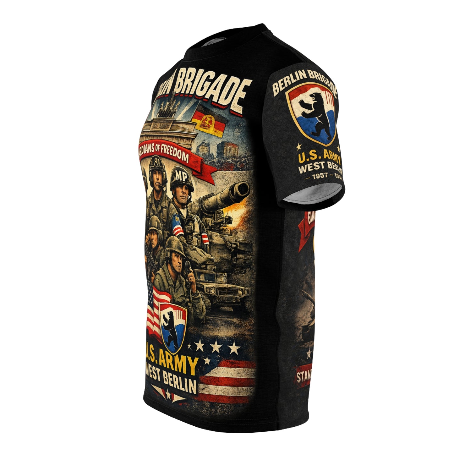 Berlin Brigade Veterans Tribute Tee — All-Over Print