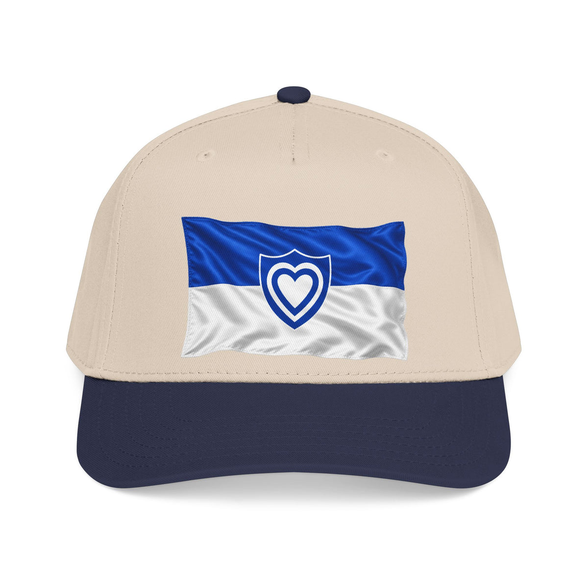 Mid Profile Baseball Cap - Army - XXIV Corps Flag - Waving - without Text - 3D - Transparent
