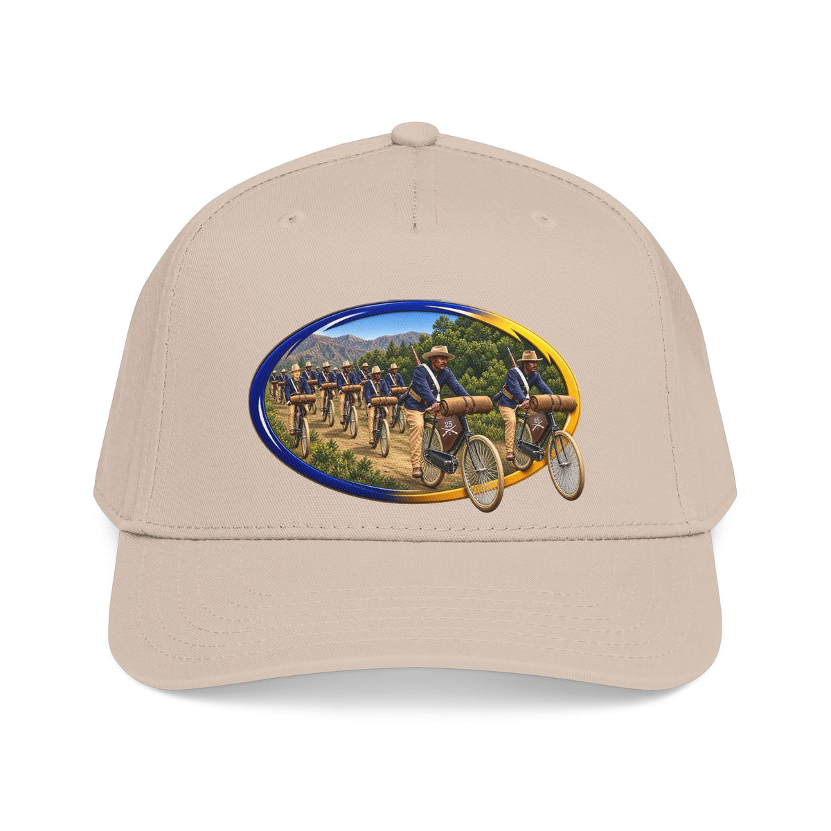 Mid Profile Baseball Cap - CIrcle Riders - 3D - Enhanced