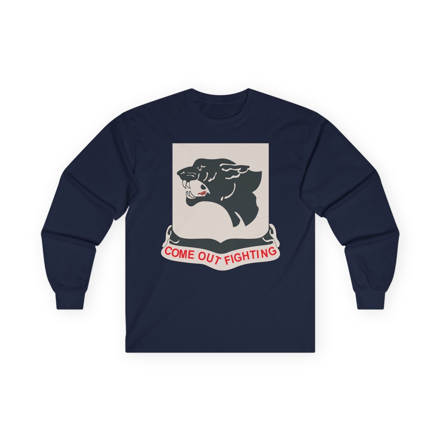 Long Sleeve Tee - Army - 761st Tank Battalion - Black Panthers wo Txt