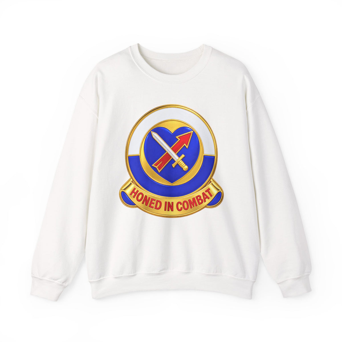 Crewneck Sweatshirt - Army - XXIV Corps - DUI without Text - 3D - Transparent