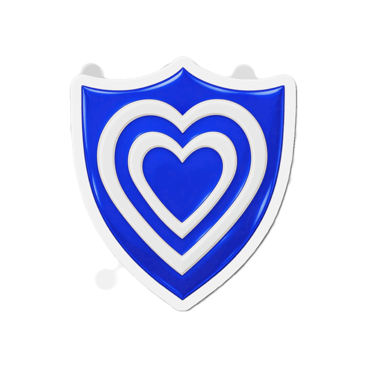 Die-Cut Magnets — Army - XXIV Corps - SSI without Text - 3D - Transparent