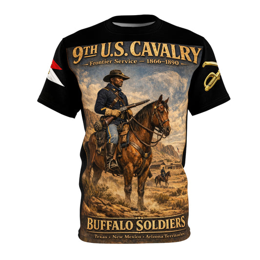 9th Cavalry Regiment Tribute Tee — On Patrol