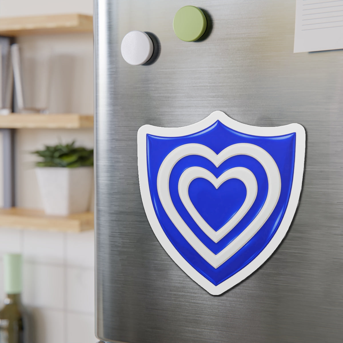 Die-Cut Magnets — Army - XXIV Corps - SSI without Text - 3D - Transparent