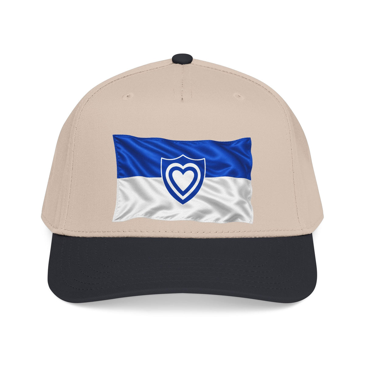 Mid Profile Baseball Cap - Army - XXIV Corps Flag - Waving - without Text - 3D - Transparent