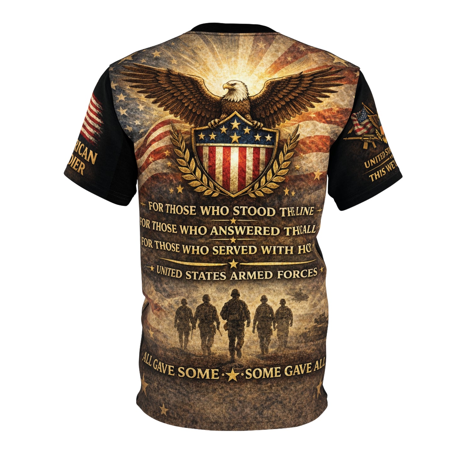 First Sergeant Tribute Tee — "American Soldier"