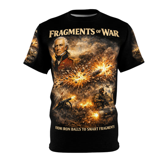 Lt Henry Shrapnel Tribute Tee — "Inventor of the Shrapnel Shell"