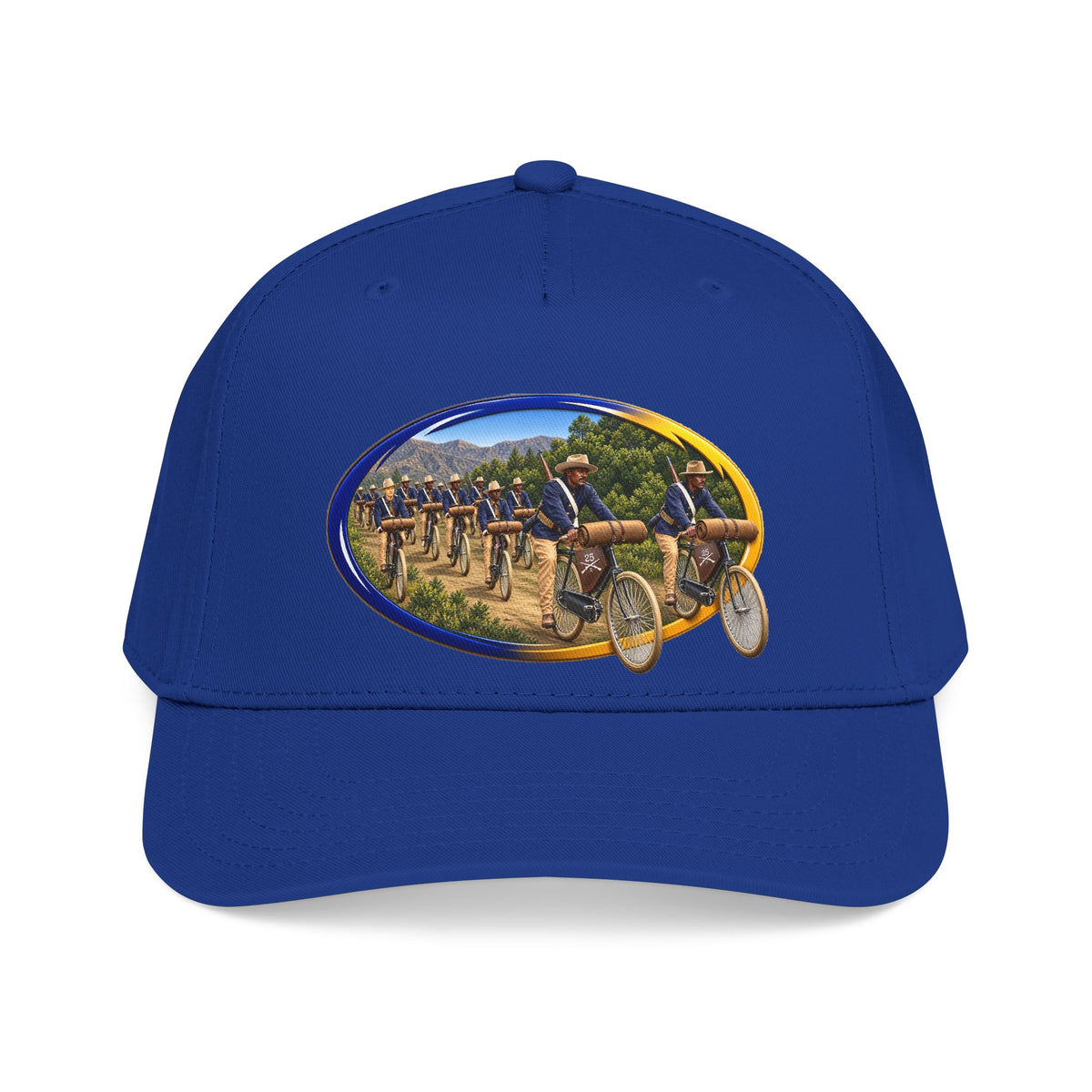 Mid Profile Baseball Cap - CIrcle Riders - 3D - Enhanced