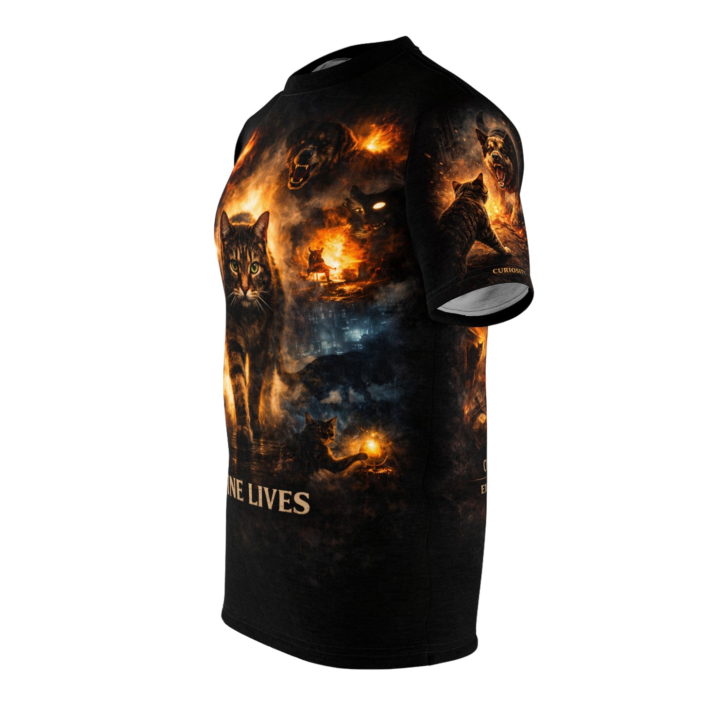 His name was "LUCKY"  Tribute Tee | Curiosity Killed the Cat but Experience Brought Him back