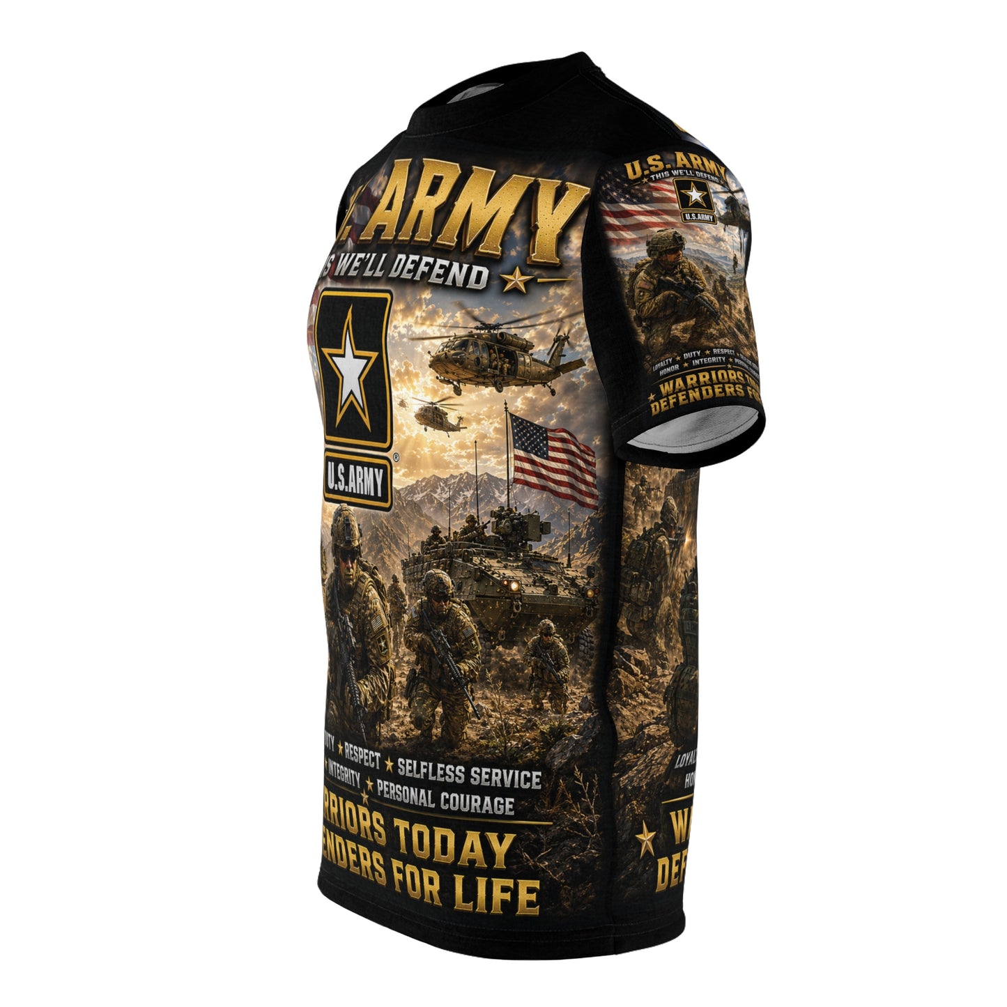 U.S. ARMY  "This We'll Defend"  - Tribute Tee — Warriors Today • Defenders For Life