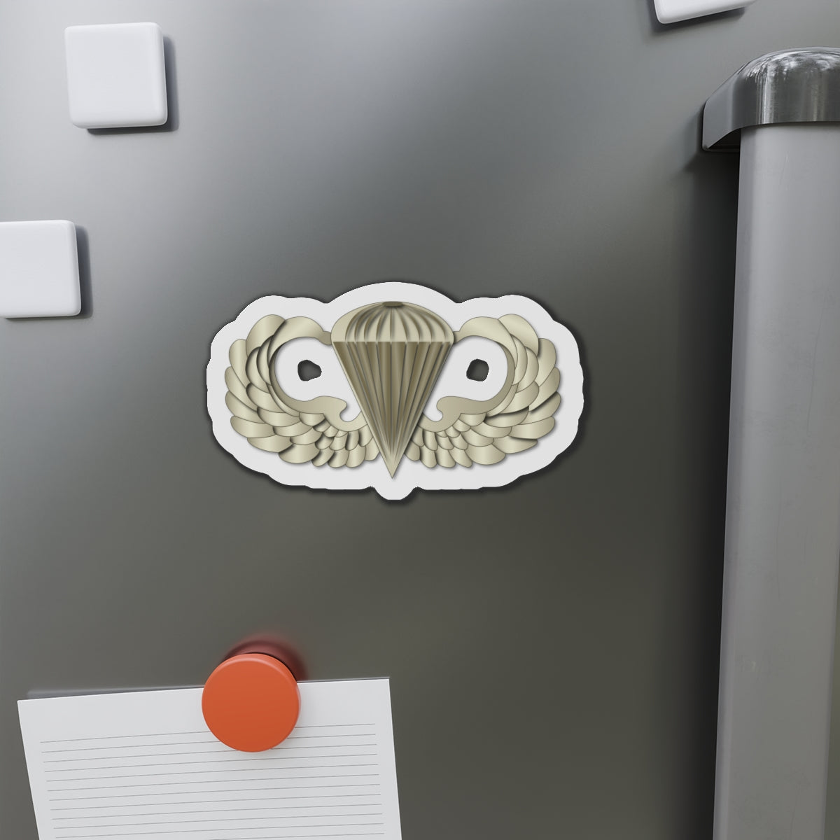 Airborne Badge Die-Cut Magnets