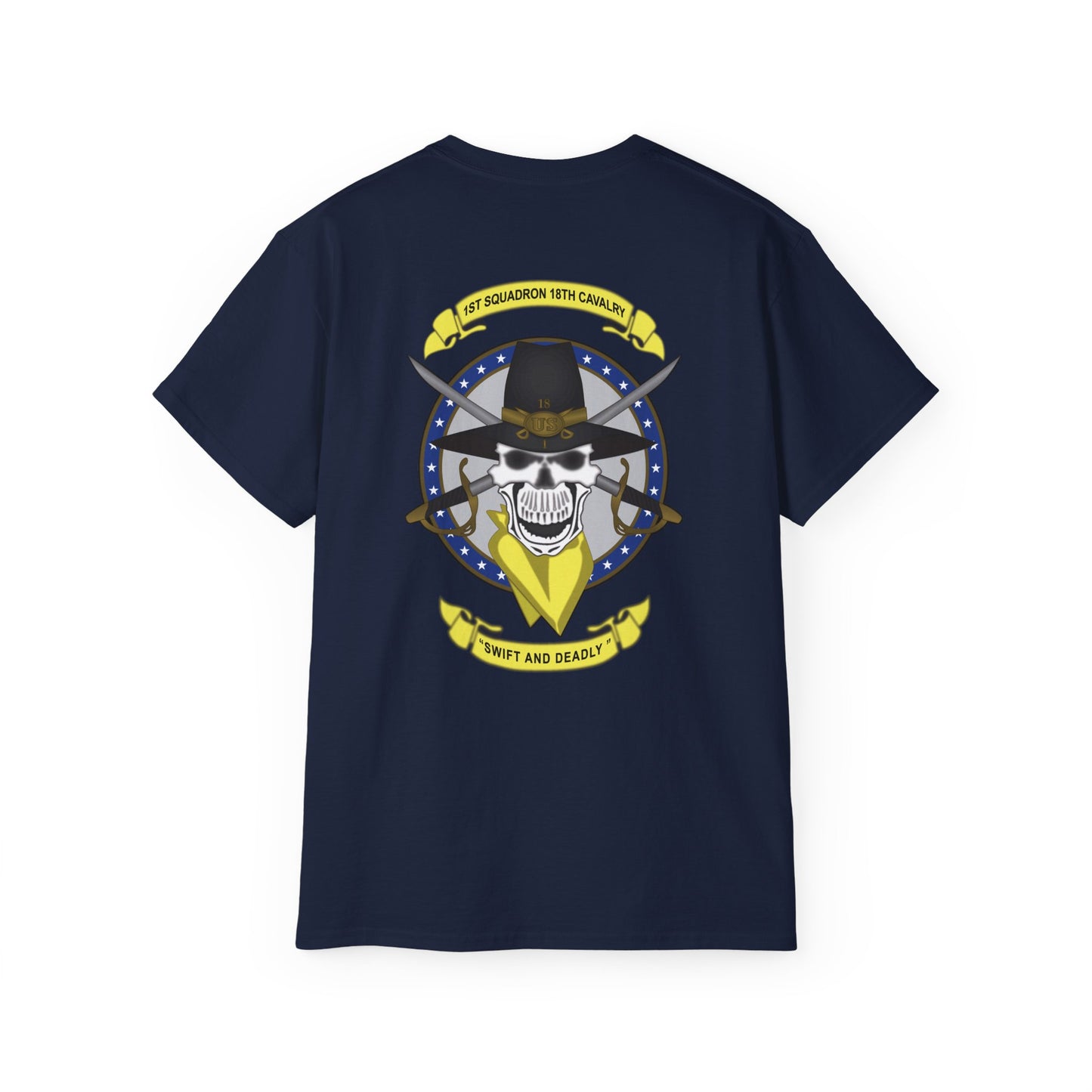 Unisex Ultra Cotton Tee - 1st Squadron, 18th Cavalry X 300