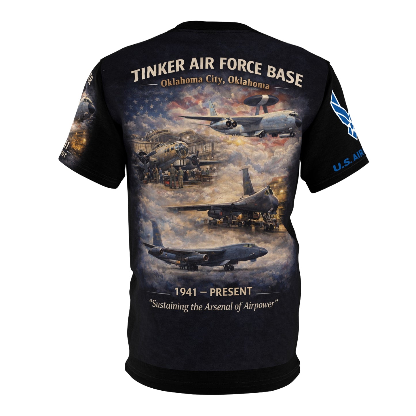 Tinker Air Force Base Tribute Tee — 1941 to Present