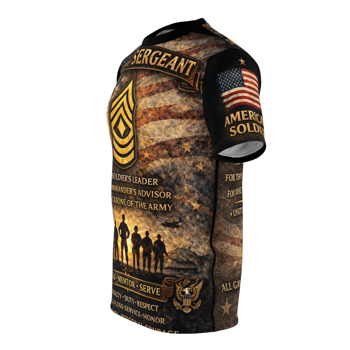 First Sergeant Tribute Tee — "American Soldier"