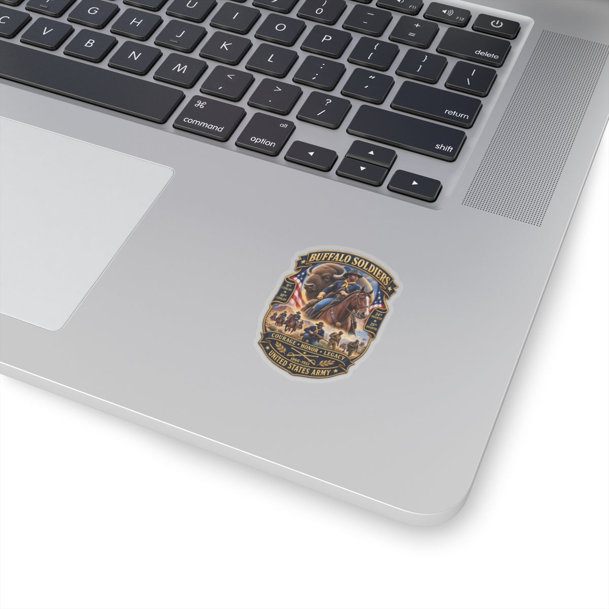 Kiss-Cut Stickers - Overall Buffalo Soldiers Tribute - 3D - Enhanced