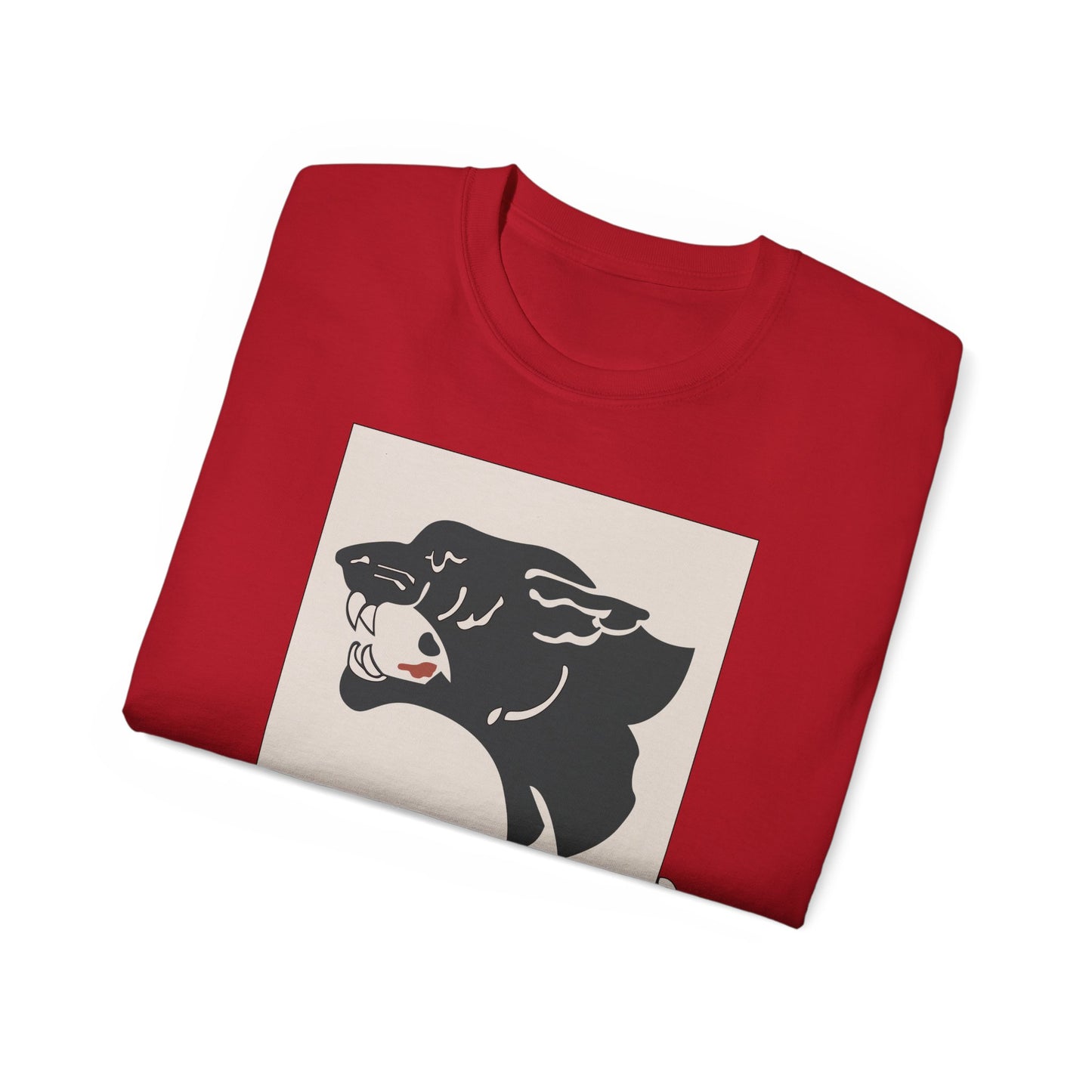 Unisex Ultra Cotton Tee - Army - 761st Tank Battalion - Black Panthers wo Txt