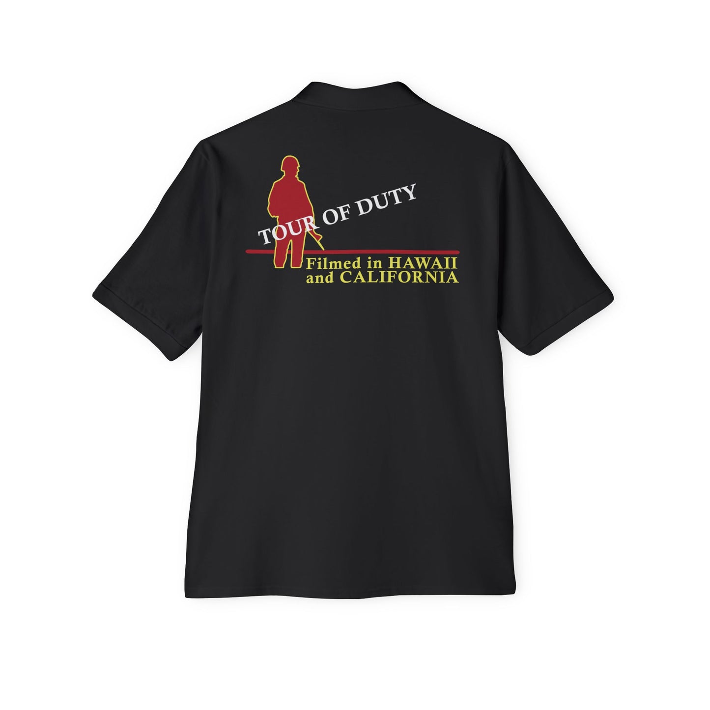 Men's Casual Piqué Polo - Tour Of Duty