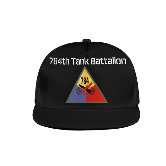 784th Tank Battalion (Black Panther) - Snapback Hat (DTG)